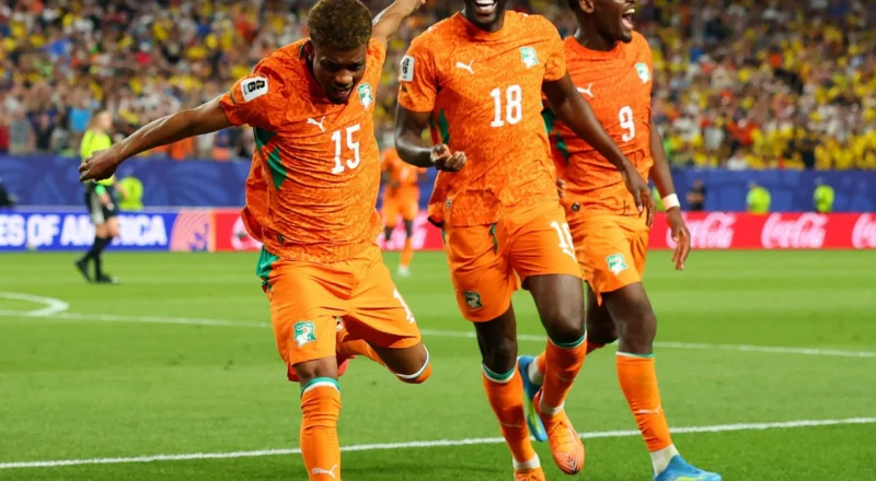 Amad Diallo scores 90th-minute winner as Côte d’Ivoire leave it late to sink Ecuador