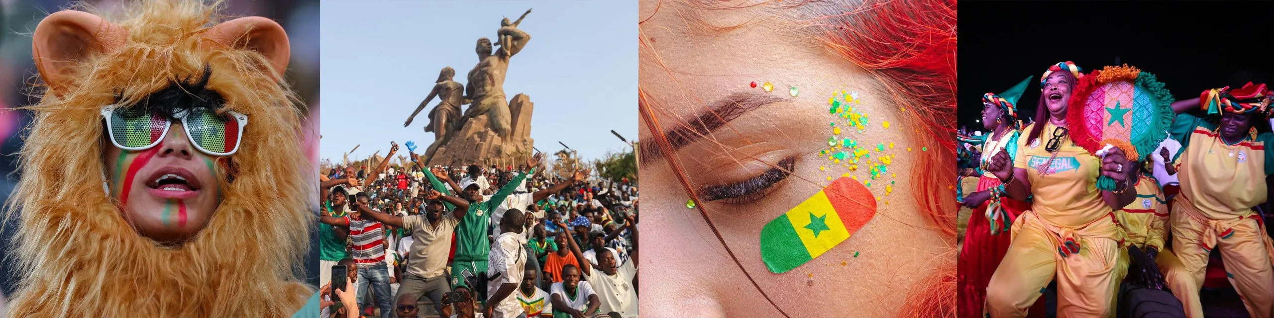 Senegal fans