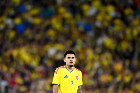 L'attaquant colombien Luis Diaz.