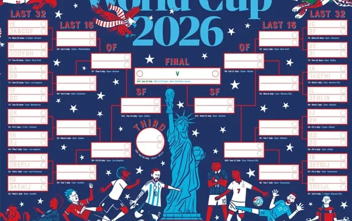 World Cup 2026 wallchart: print out your own here