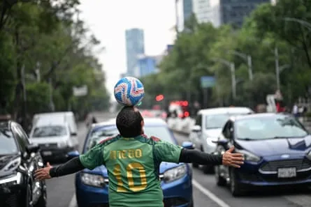 Football (et trafic) à Mexico