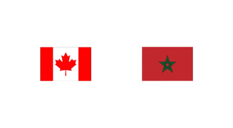 Prediction cover: Canada vs Morocco