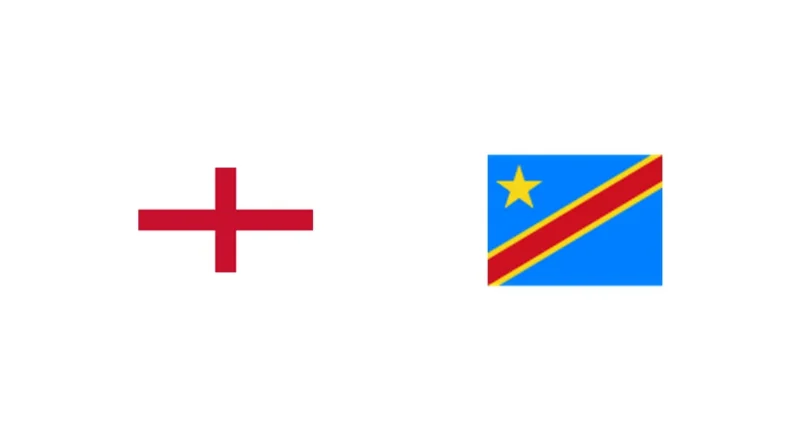 Prediction cover: England vs Congo DR
