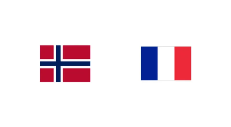 Prediction cover: Norway vs France