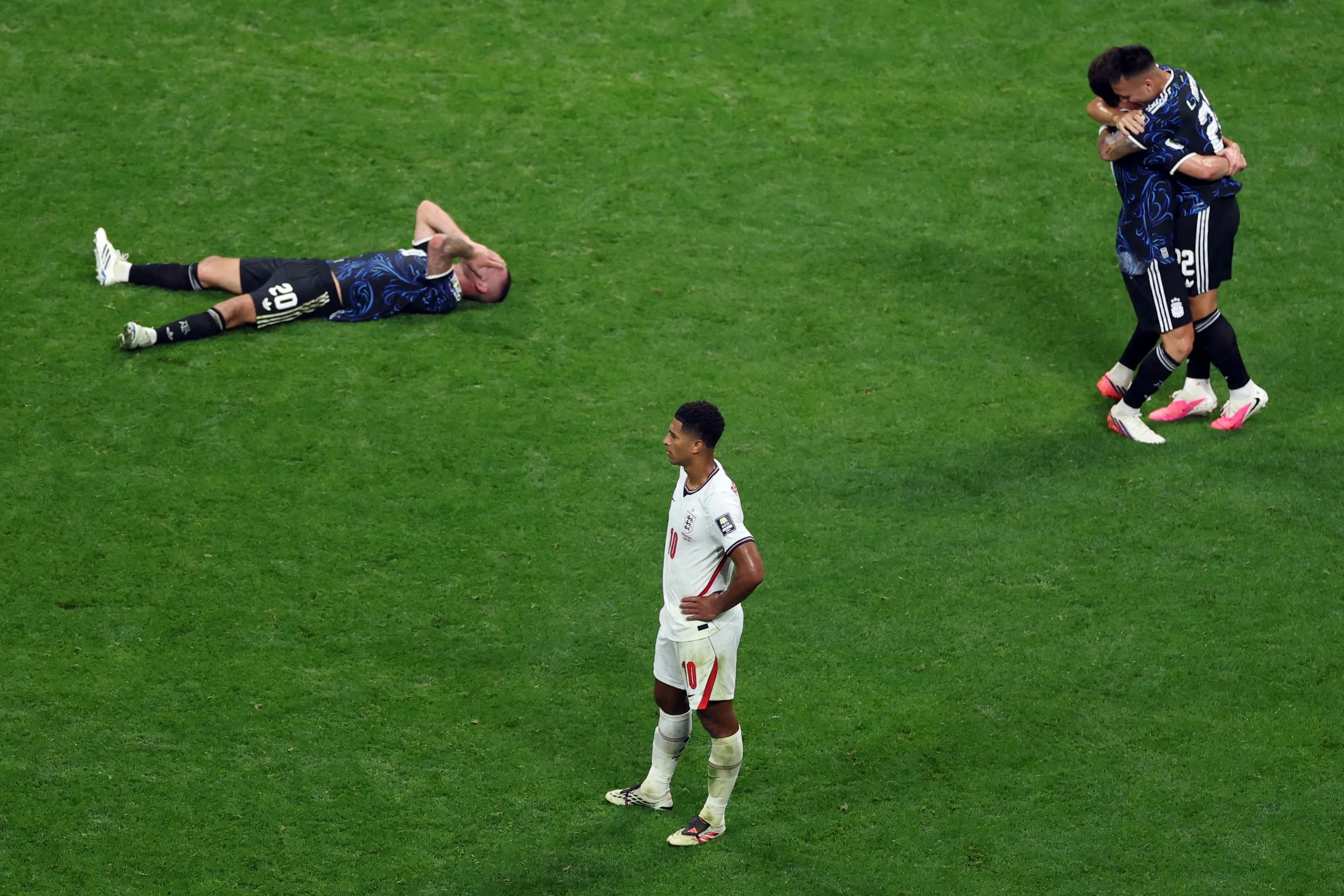 Woe for Jude Bellingham, joy for Argentina