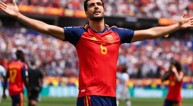 Spain’s Mikel Merino enjoys happy knack of scoring late winners