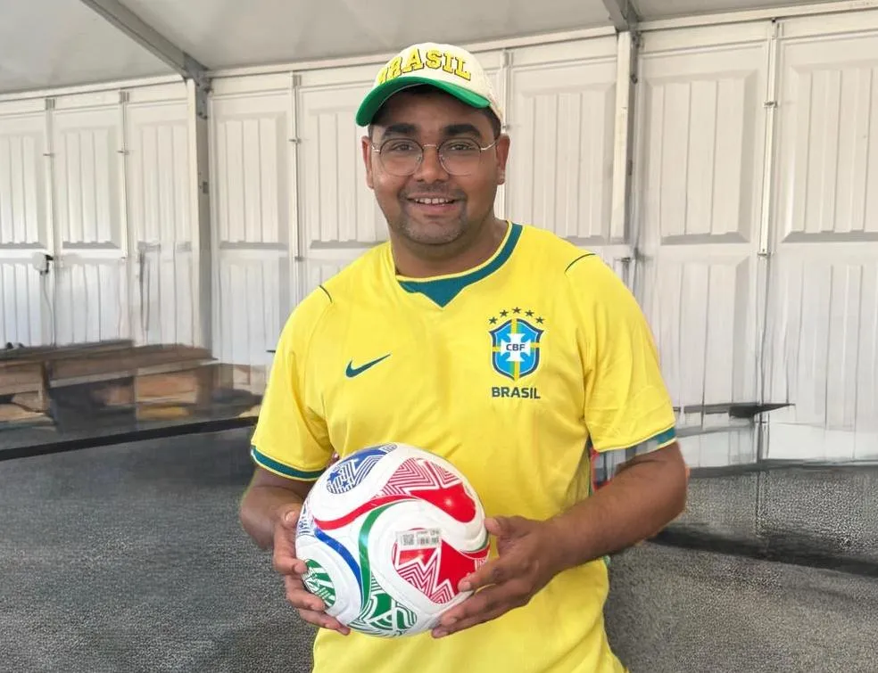 Angi was born into a family of Brazil fans in Kolkata.