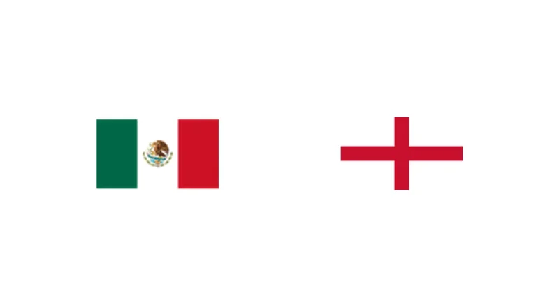Prediction cover: Mexico vs England