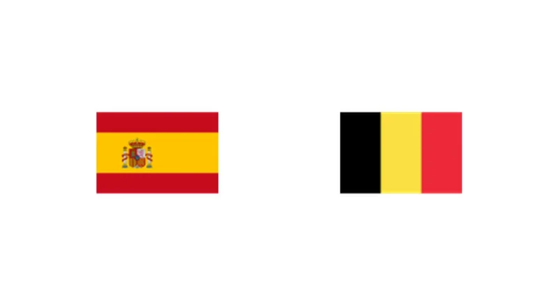 Prediction cover: Spain vs Belgium