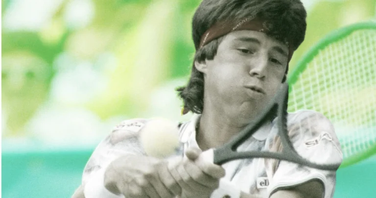 Aaron Krickstein remporte l’Open de Tel Aviv en 1983, devenant le plus jeune champion ATP