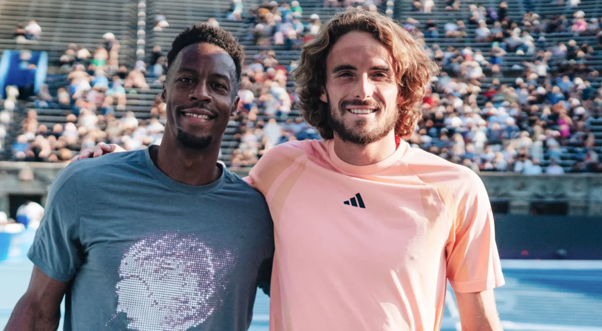 Monfils_Tsitsipas_2024.webp Tsitsipas, Medvedev pay tribute to Monfils: ‘As respected as someone who has won multiple Grand Slams’
