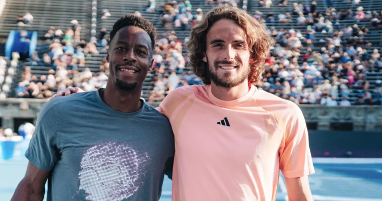 Tsitsipas et Medvedev rendent hommage à Monfils