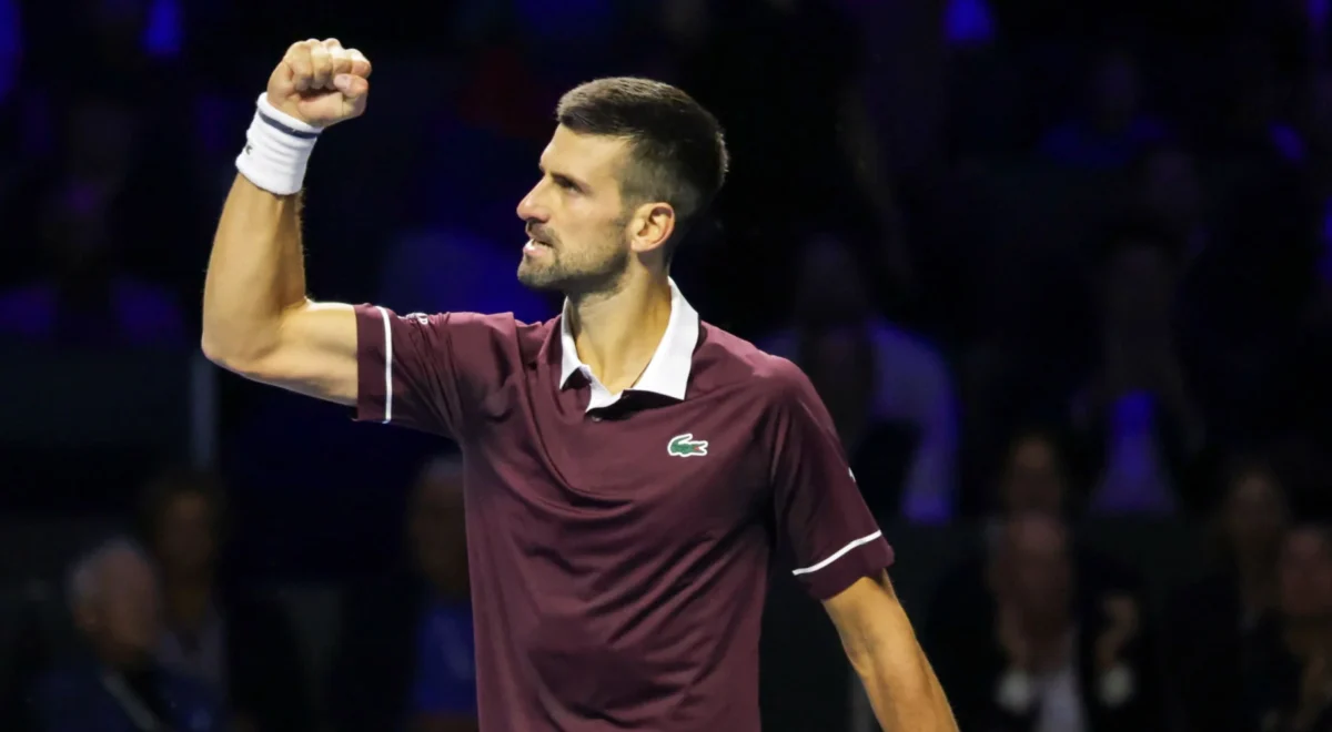 Novak_Djokovic_2026_fist.webp Djokovic comes from a set down to beat Humbert in Basel and climb back into the Top 10