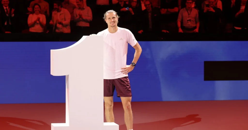 Zverev atteint la première place mondiale après sa victoire à Vienne